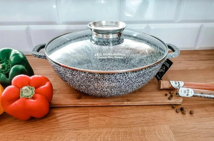 ᐉ Казан-сотейник Edenberg 28 см 3,3 л с гранитным антипригарным ...
