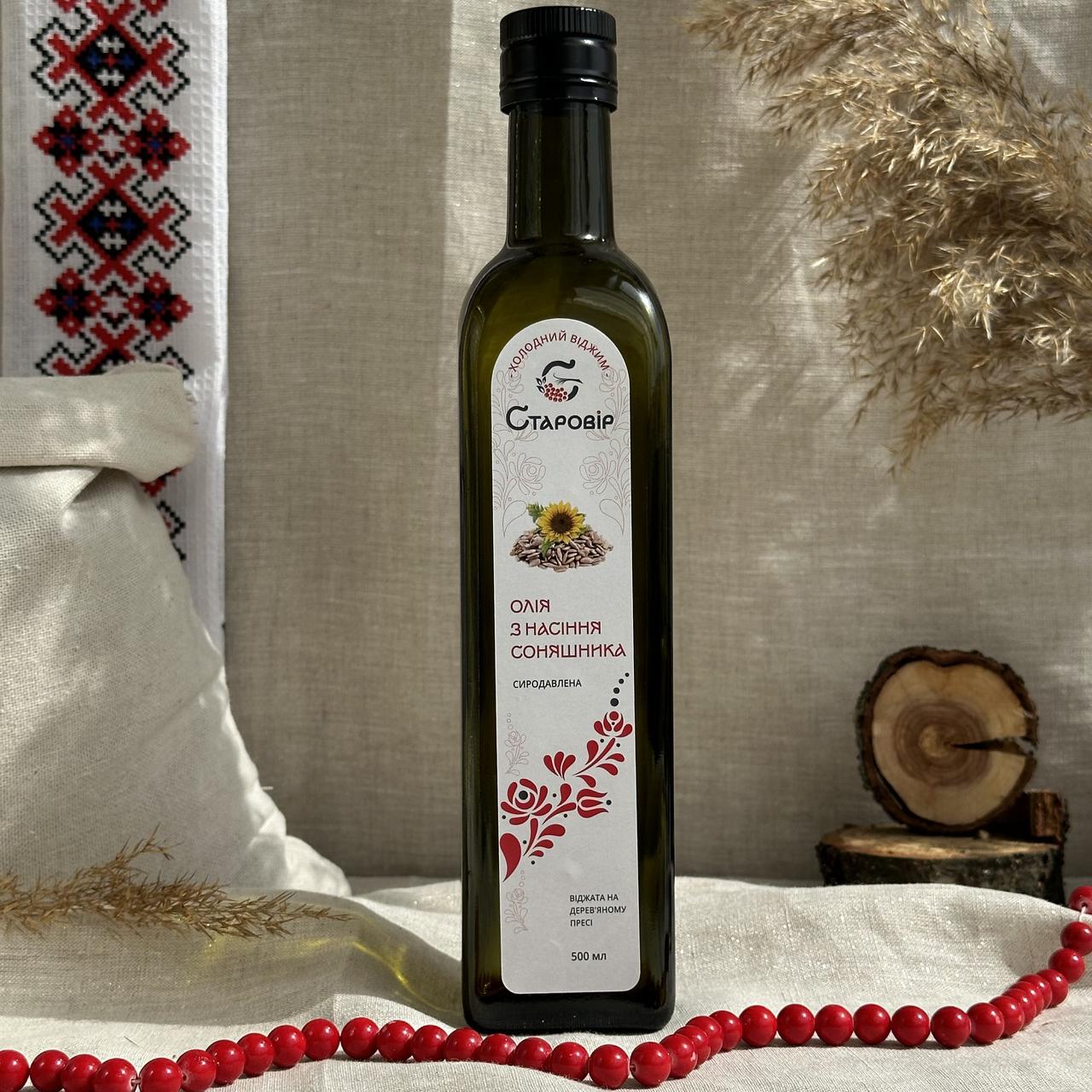Олія насіння соняшнику Старовір 500 мл (1384686138)
