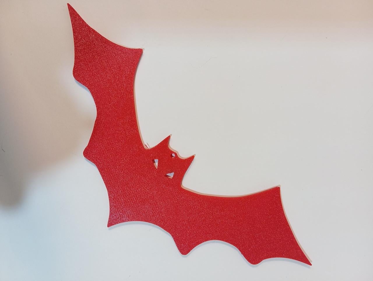 Декор Halloween Bat 3D-печать 20 см