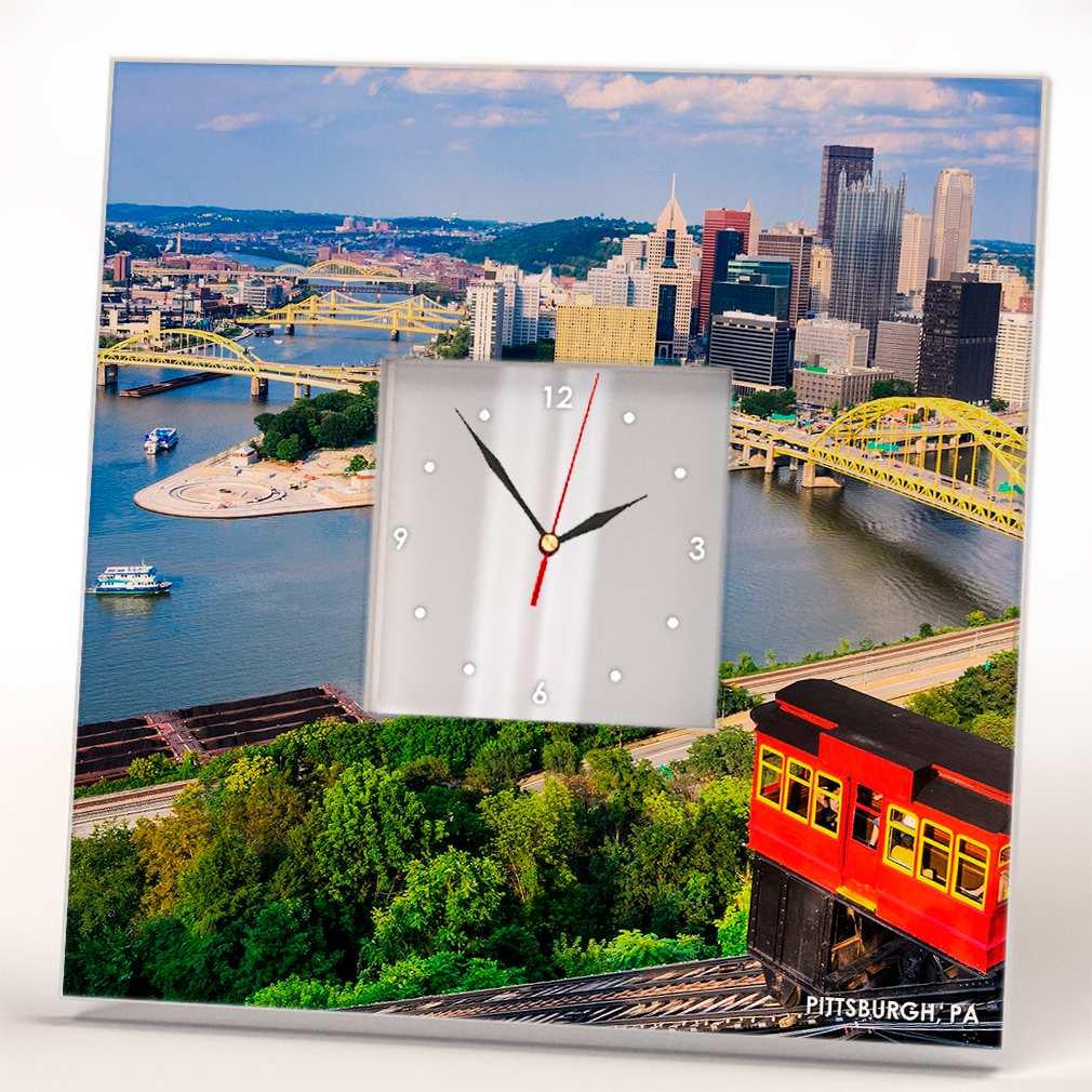 Часы настенные для дома WonderCloud Питтсбург 260x260 мм (C04055)