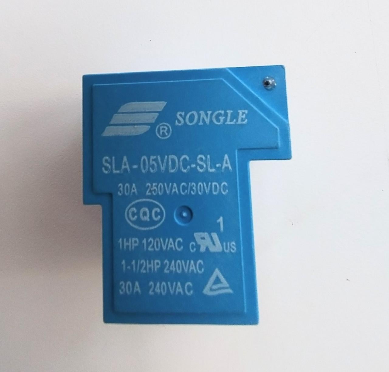 Реле автомобільне 5 пін 5VDC SLA-05VDC-SL-A (3505)
