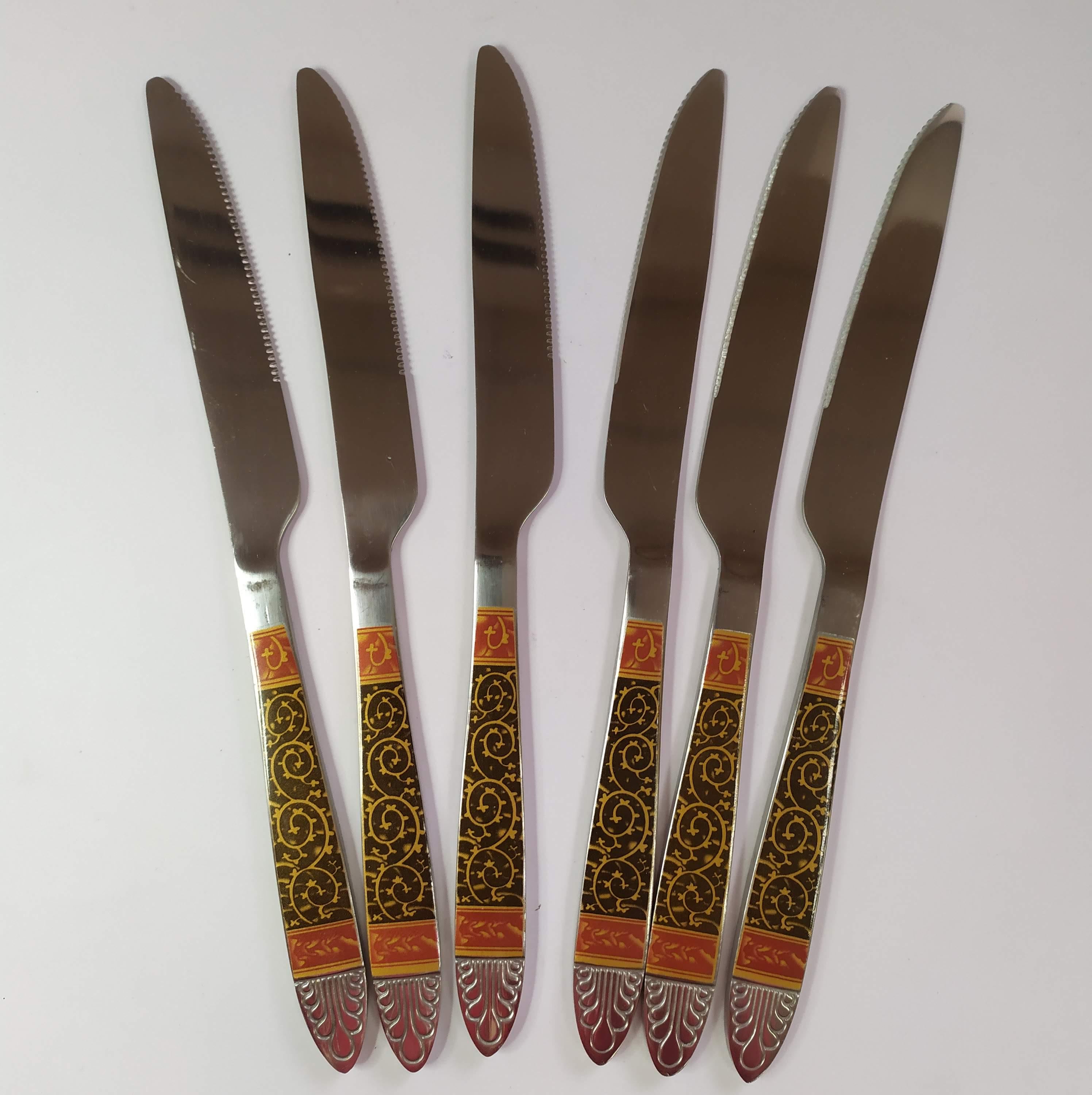 Нож столовый Dynasty 6 шт. DN-14009 Нож столовый Dynasty 6 шт. DN-14009