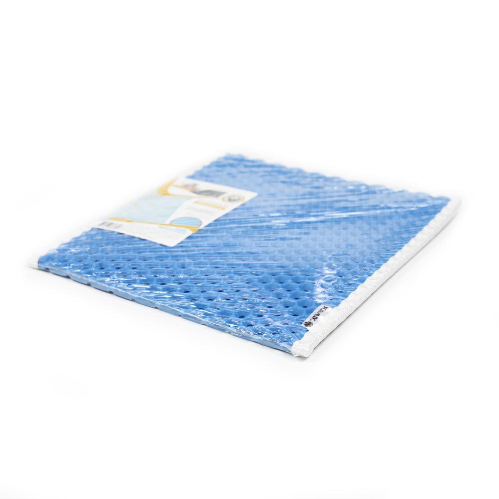 Килимок двошаровий Cat in Box для мисок та котячих лотків EVA 33x30 см Блакитний - фото 2 Килимок двошаровий Cat in Box для мисок та котячих лотків EVA 33x30 см Блакитний - фото 2