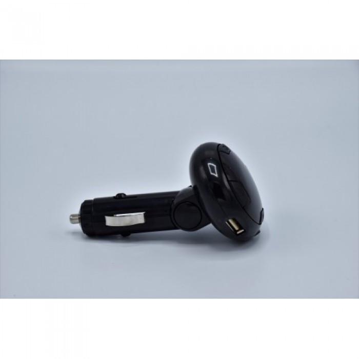 Автомобильный FM трансмиттер Q8 Bluetooth USB AUX MicroSD (45548) - фото 3