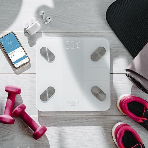 Весы умные Body Analyzer Scale Adler AD 8186 White (609483) - фото 12 Весы умные Body Analyzer Scale Adler AD 8186 White (609483) - фото 12