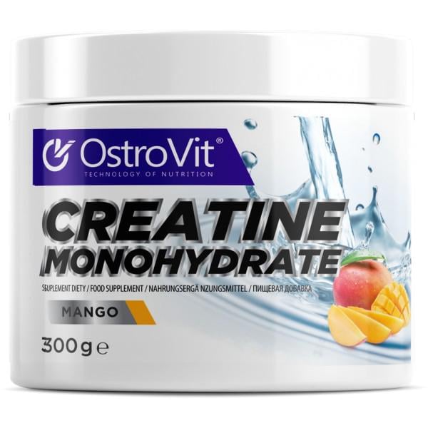 Креатин моногідрат OstroVit Creatine Monohydrate 300 г 120 порцій Mango - фото 1