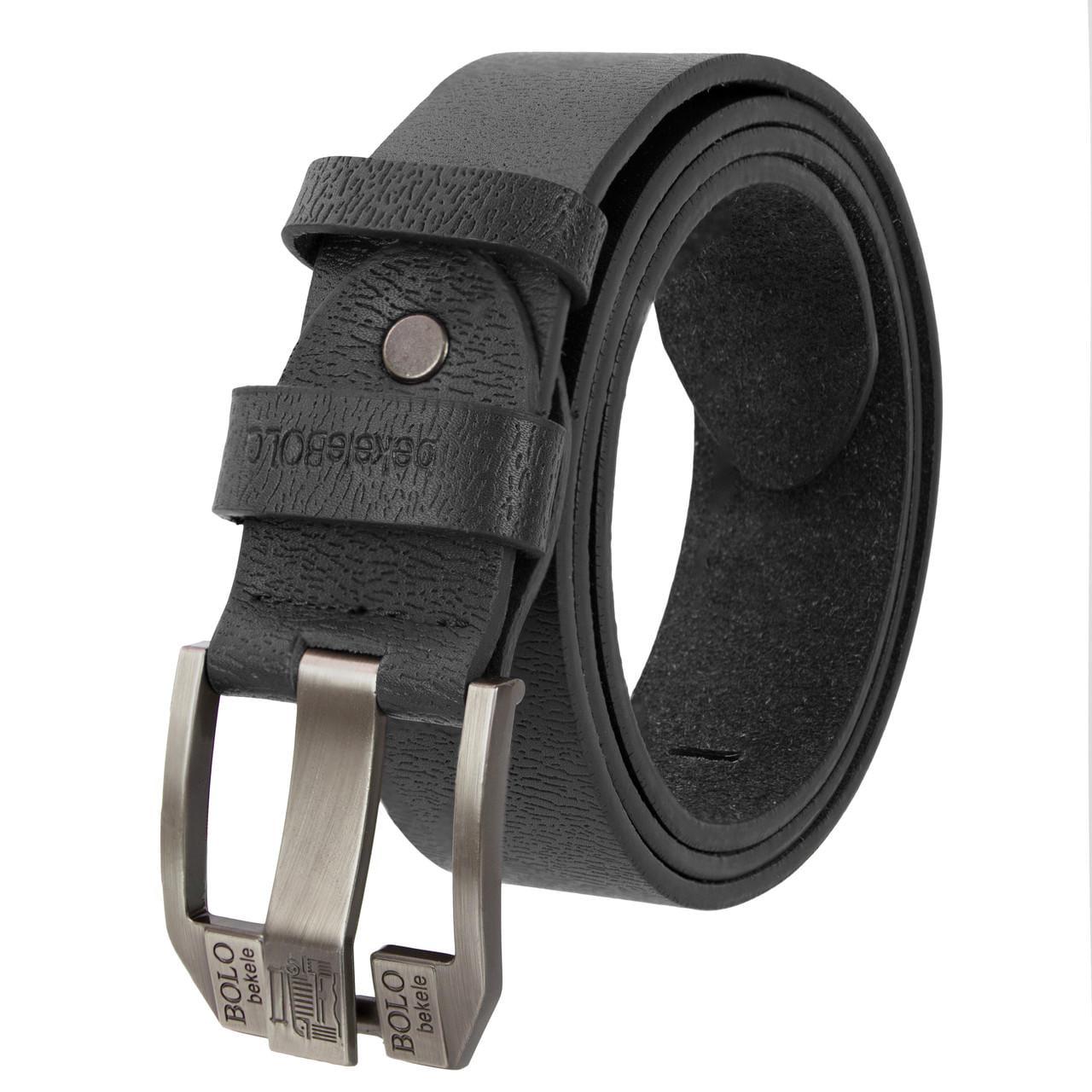 Ремень мужской Bekele Bolo B-02 эко-кожа 125 см Black (3_05468) Ремень мужской Bekele Bolo B-02 эко-кожа 125 см Black (3_05468)