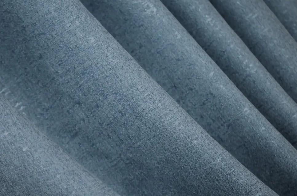 Ткань для штор лен Синий (1328ш)