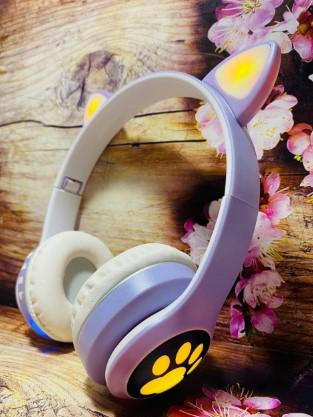 Наушники беспроводные Cat Ear Purple VZV-23M с кошачьими ушками и подсветкой Фиолетовый - фото 3 Наушники беспроводные Cat Ear Purple VZV-23M с кошачьими ушками и подсветкой Фиолетовый - фото 3