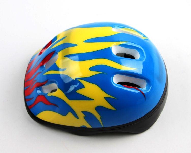 Шлем защитный обычный Fire S 50-54 см Blue (532345808) - фото 2