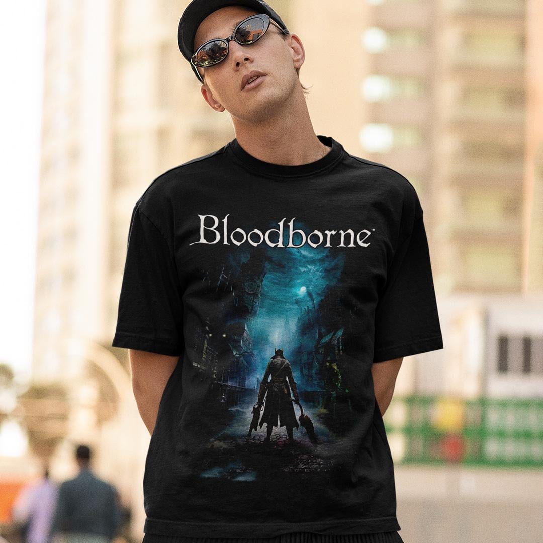 Футболка мужская Bloodborne 3XL Черный (00000006624)