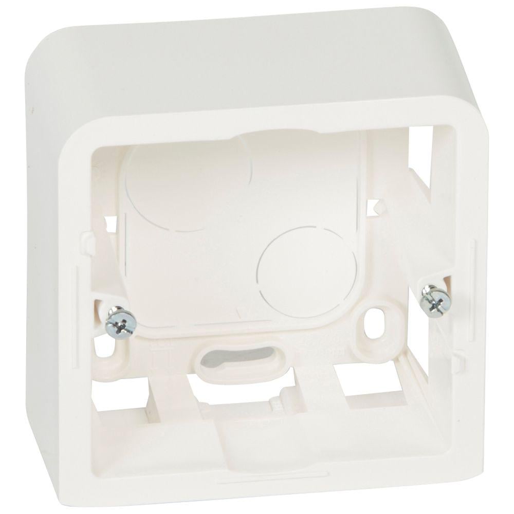 Коробка для накладного монтажа Legrand Mosaic Белый (080281)