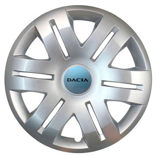 Автомобильные колпаки SKS 406 R16 с логотипом Dacia 4 шт. Серебристый