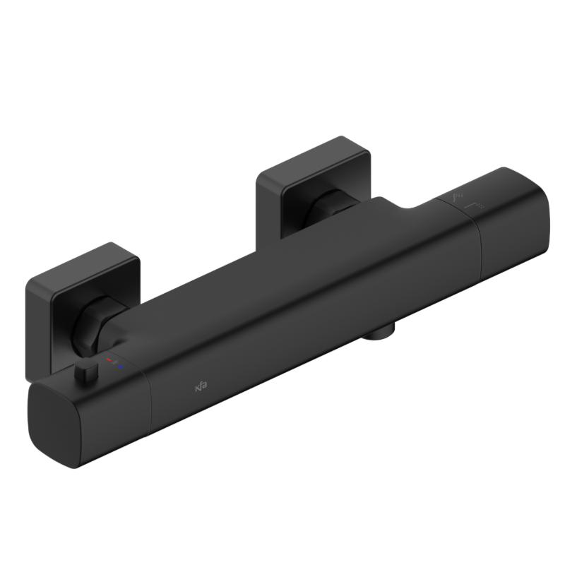 Смеситель для душа KFA Armatura Malaga термостатический Черный (5756-010-81)