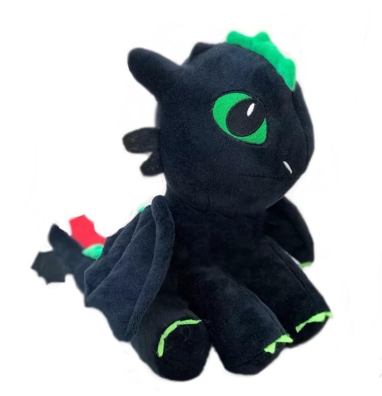 Мягкая игрушка Копица Как приручить дракон Ночная Фурия 25 см (3874)