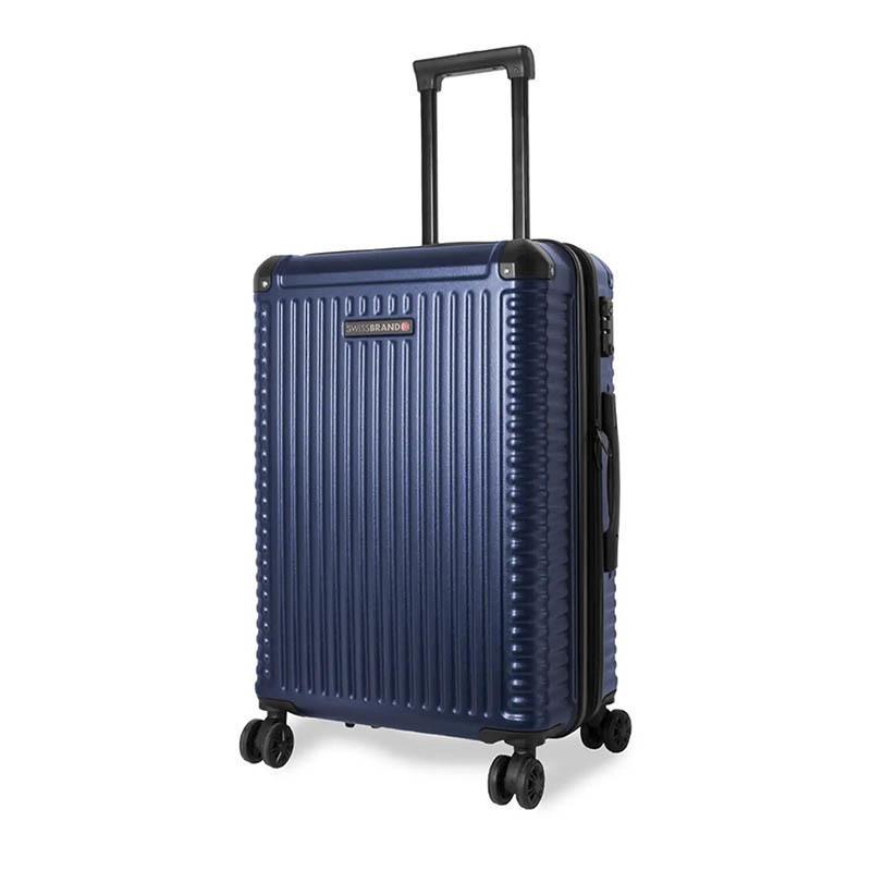 Чемодан на 4-х колесах Swissbrand Paris S 39-45 л Navy (DAS301891)