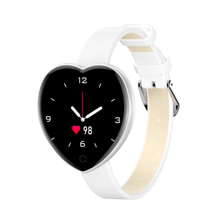 Женские Smart Watch T52 в форме сердца Белый (758909)