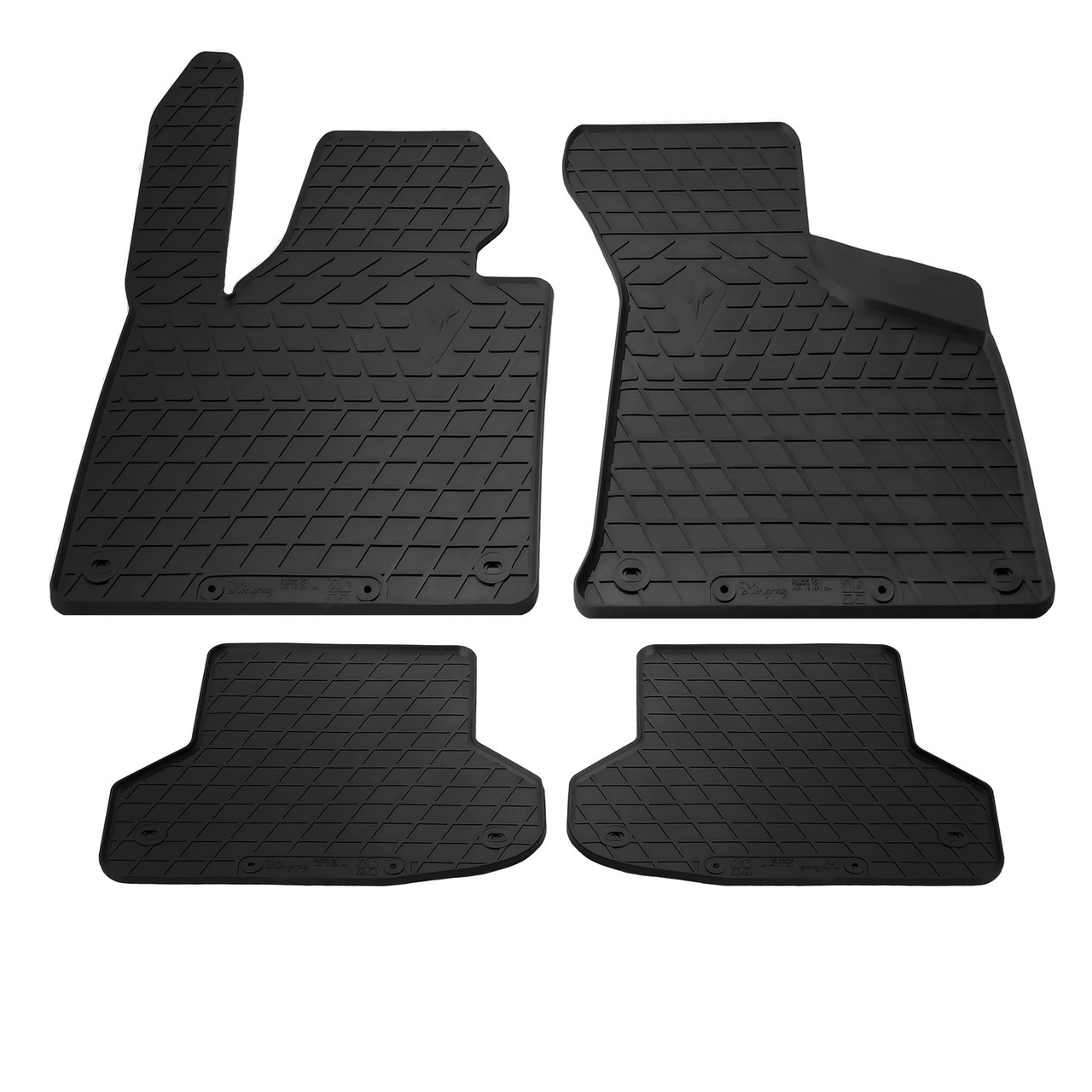Коврики автомобильные Stingray для Audi A3 8P1 2003-2012 г. 4 шт. Черный (1545547899)