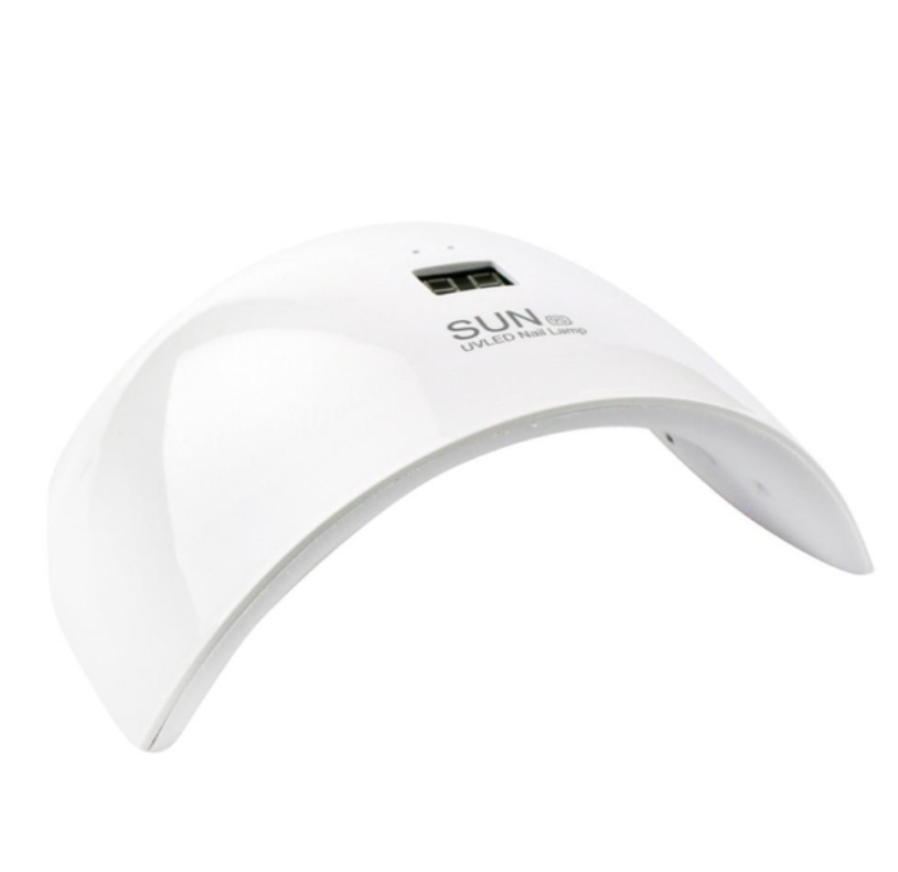 Лампа SUN для сушки гель лака 24 Вт LED дисплей Белый (G5S) Лампа SUN для сушки гель лака 24 Вт LED дисплей Белый (G5S)