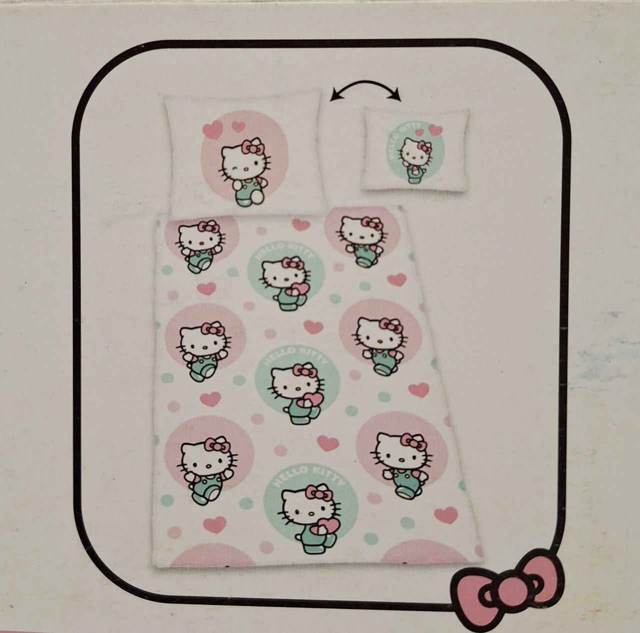 Пододеяло Hello Kitty из фланели 140х200 см с наволочкой 70х90 см (1682) - фото 5 Пододеяло Hello Kitty из фланели 140х200 см с наволочкой 70х90 см (1682) - фото 5