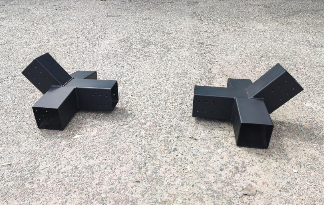 Комплект з'єднувачів для бруса ГАМАК 80х80 мм (2635443512)