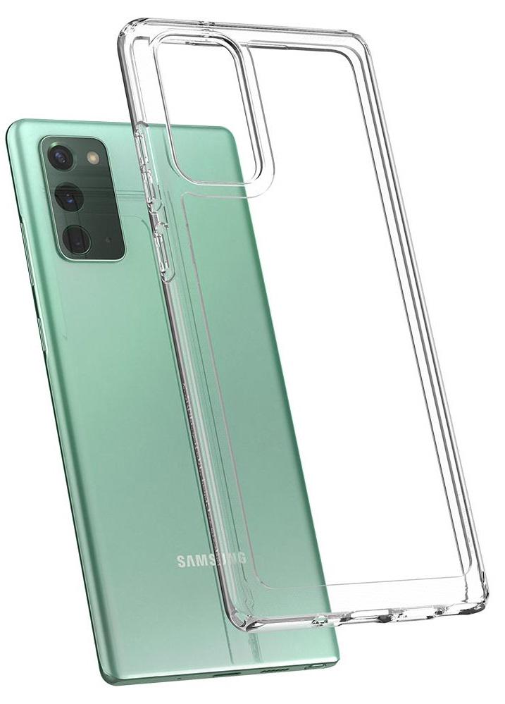 Чехол прозрачный противоударный Spigen Ultra Hybrid ACS01419 для Samsung Galaxy Note 20 (6.7") Crystal Clear