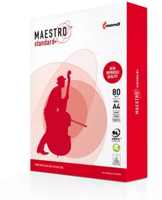 Папір Maestro Standart+ (500А4)