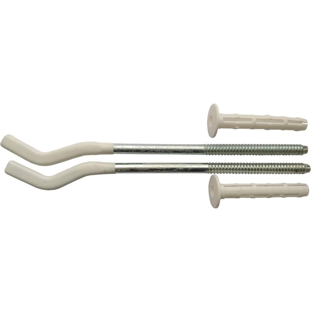 Комплект кронштейнов радиатора Cristal NS-1016 штырьковый прорезиненный с дюбелем 9х245 мм 2 шт. (000022828)