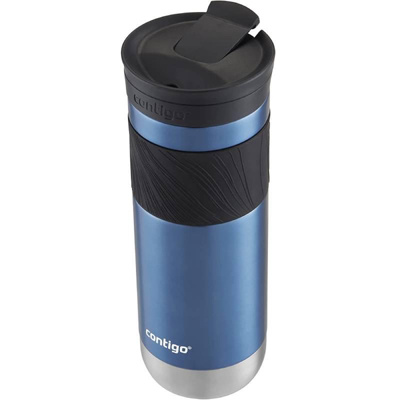 Термокружка Contigo Byron Snapseal 591 мл Blue Corn/Transparent Satin - фото 3