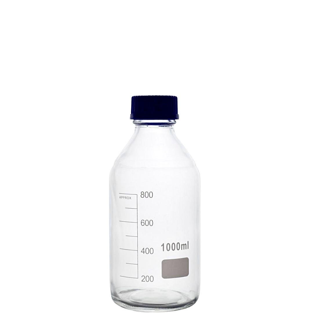 Бутыль для реактивов с закруткой и мерной шкалой 1000 мл (783433411)