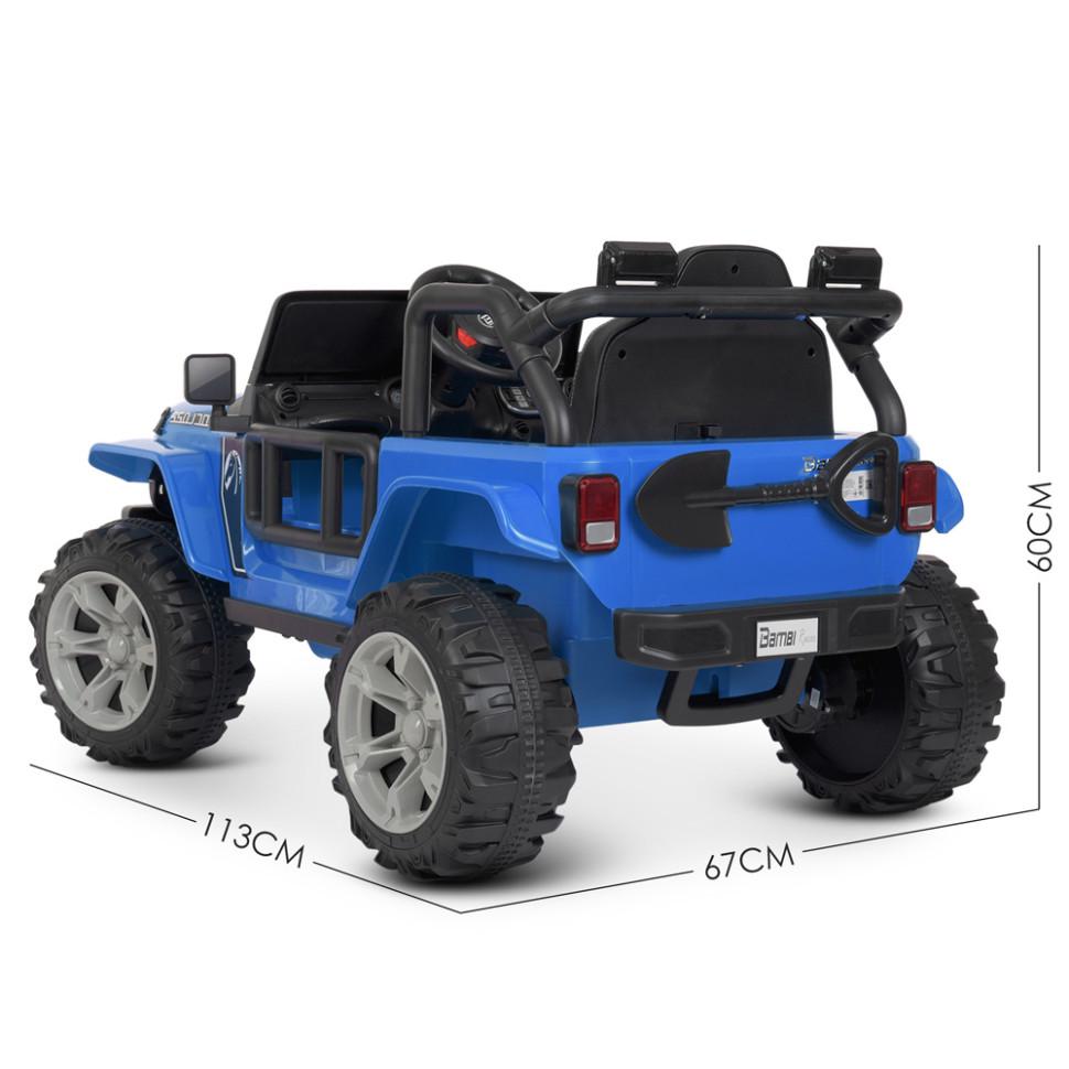 Електромобіль дитячий Джип Bambi Racer M 4282EBLR-4 до 30 кг - фото 4