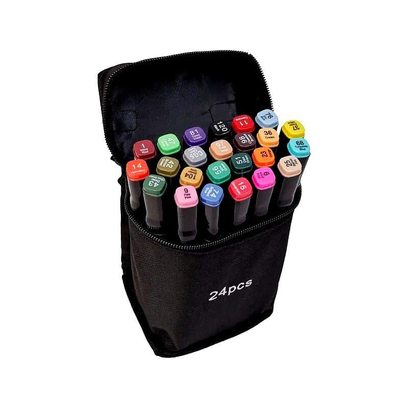 Набор двухсторонних скетч-маркеров для рисования Touch на спиртовой основе 60 шт. (1-17-22112235548/6033)