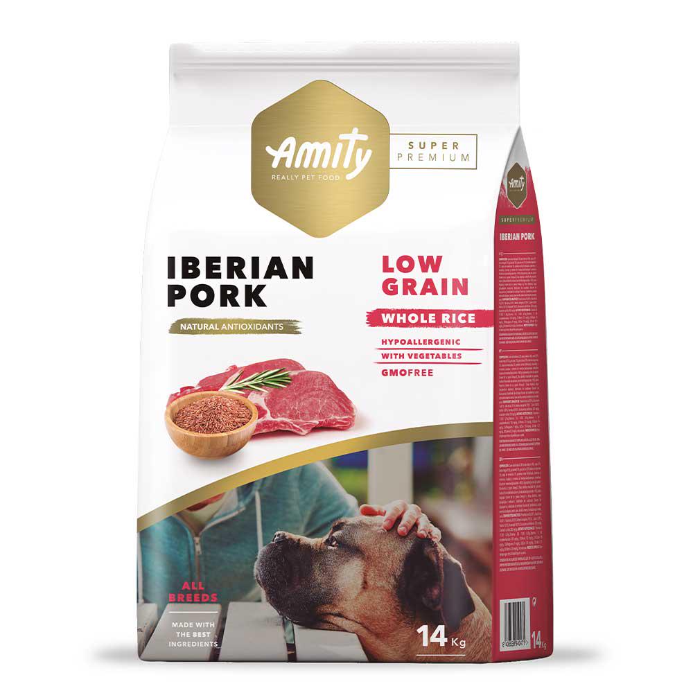 Корм для собак Amity Super Premium Iberian Pork с иберийской свининой 14 кг (99881) Корм для собак Amity Super Premium Iberian Pork с иберийской свининой 14 кг (99881)