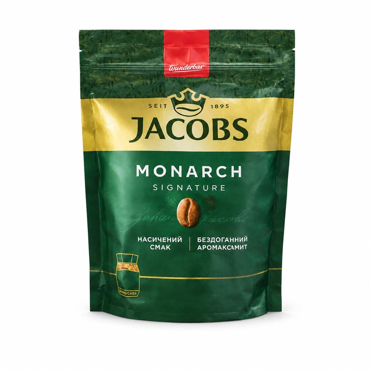 Кава розчинна Jacobs Monarch Signature сублімована 500 г