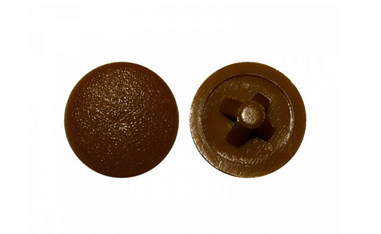 Крышка Metalvis Ø12 мм полиэтилен для шурупа Ø3,5-5 мм PZ2 100 шт. Дуб (94000000094HL00000)