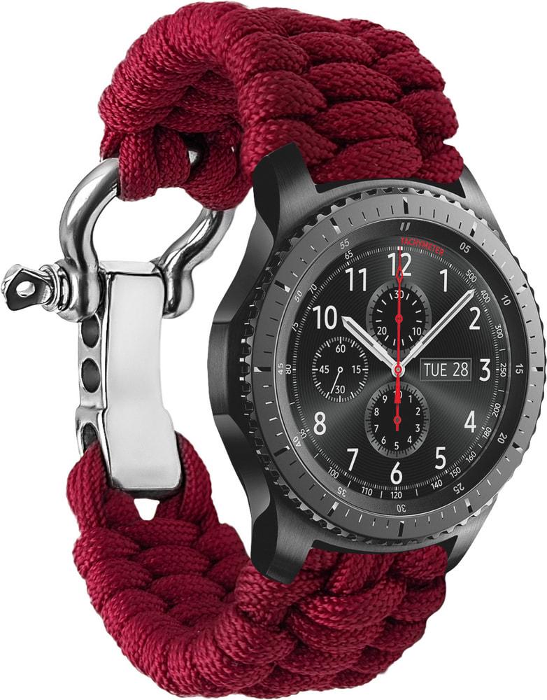 Ремешок из Паракорда Ruper для Samsung Gear S3 (22mm) Wine (30802-42)