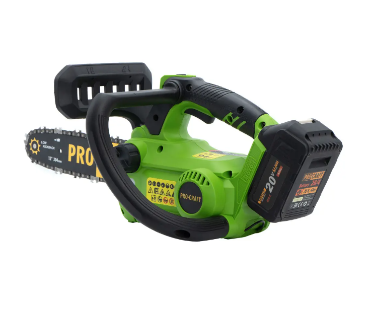 Пила цепная ProCraft с бесщеточным двигателем 12" (PKA42Li) - фото 11 Пила цепная ProCraft с бесщеточным двигателем 12" (PKA42Li) - фото 11