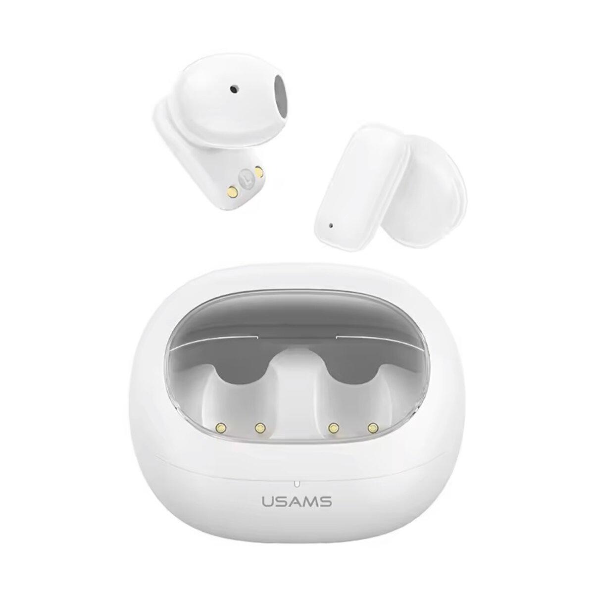 Навушники Usams US-TD22 TWS Earbuds Bluetooth TD Series BT5.3/BHUTD01 230 mAh White (604355)