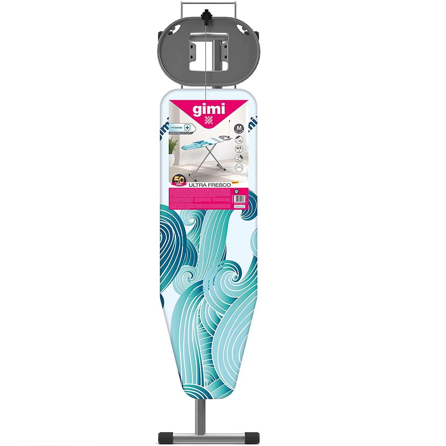 Доска гладильная Gimi Ultra Fresco 120x38 см Blue (168672) - фото 2 Доска гладильная Gimi Ultra Fresco 120x38 см Blue (168672) - фото 2