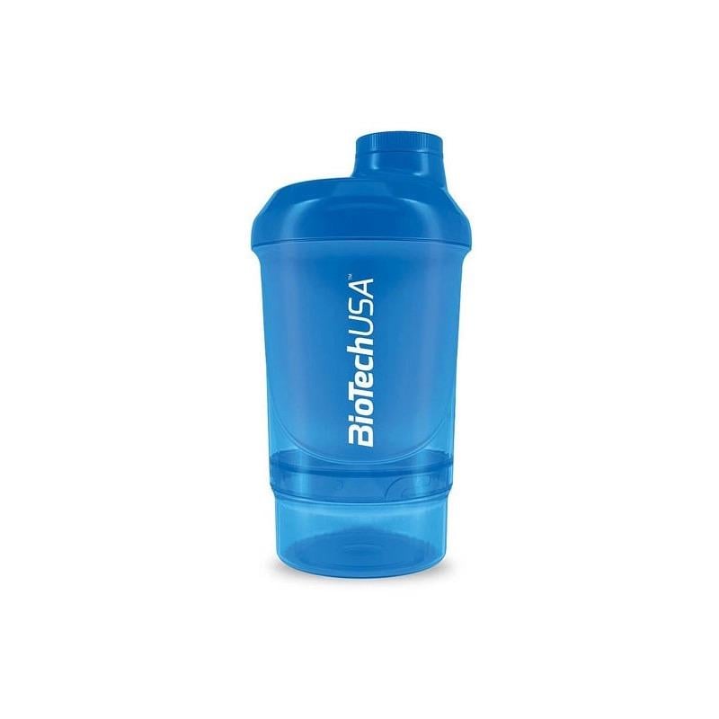 Шейкер Biotech Shaker Wave Nano 2in1 300 ml 150 ml Blue