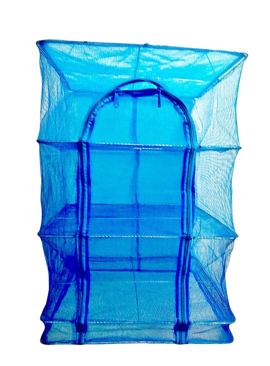 Сетка для сушки рыбы/грибов/ягод/фруктов 3 полки 45х45х60 см (1467936443) - фото 2 Сетка для сушки рыбы/грибов/ягод/фруктов 3 полки 45х45х60 см (1467936443) - фото 2