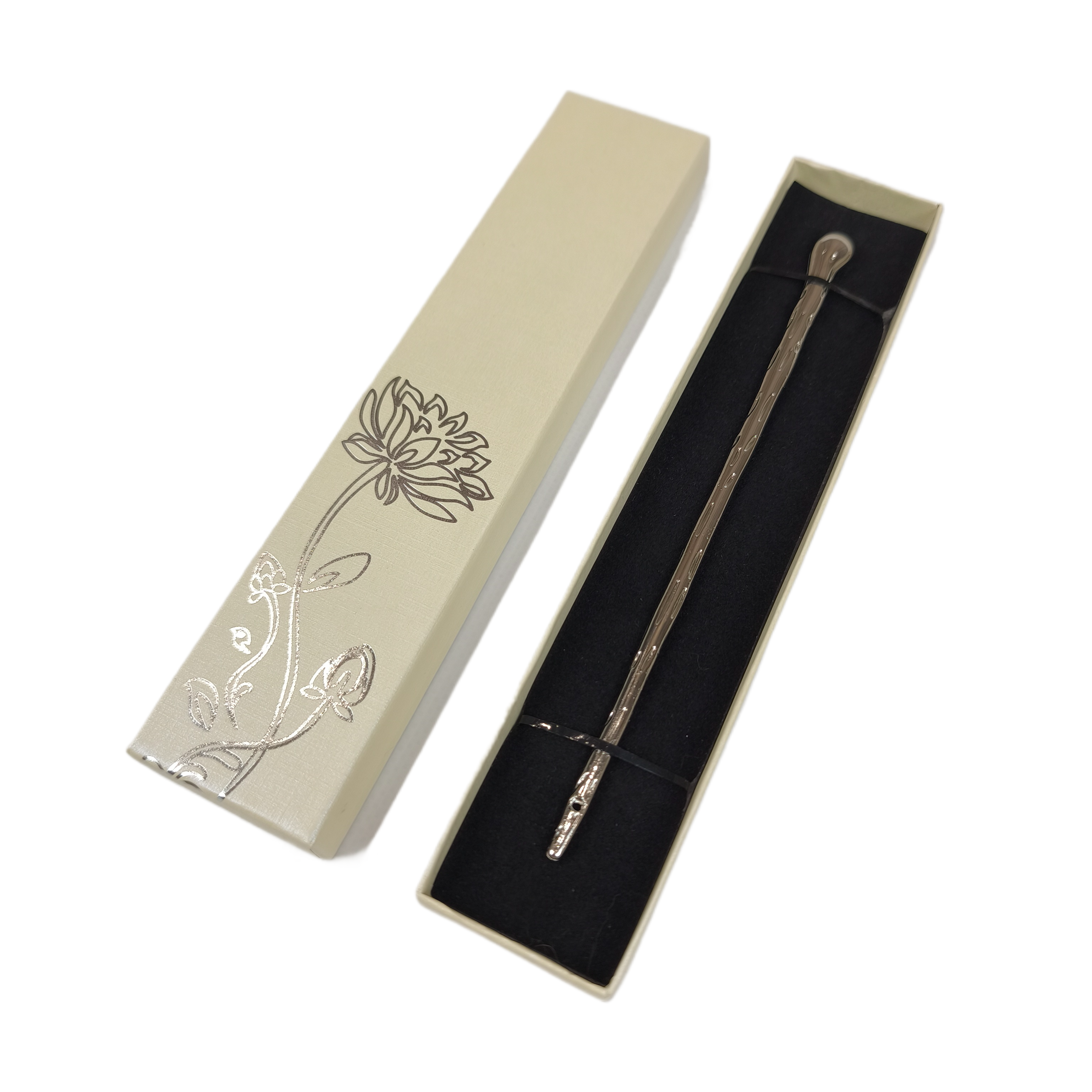 Заколка металлическая для фиксации волос в подарочной упаковке (U8096)