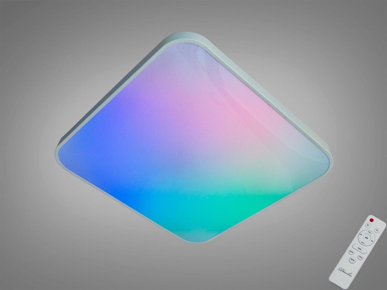 Смарт-люстра светодиодная RGB 80В 15 м2 Белый (2989250484)