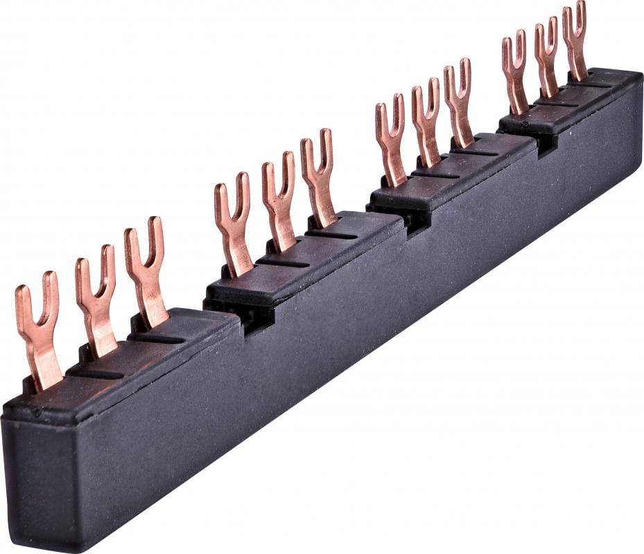 Шина соединительная ETI MSP-IZ4 63А тип FORK вилка для 4-х MSP (4646637)