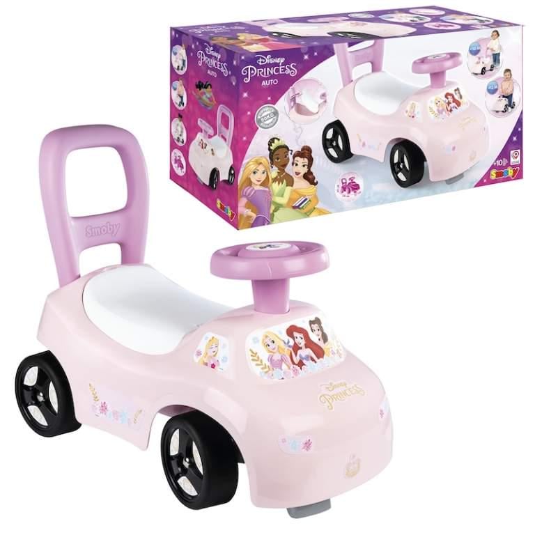 Машина для катания малыша Smoby Дисней Принцессы с 10 месяцев Розовый (720549) - фото 4