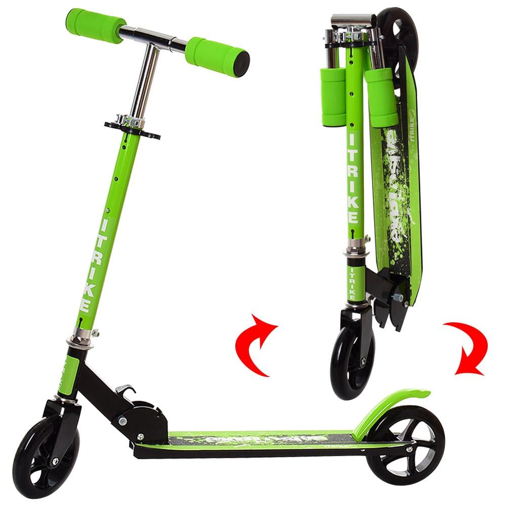 Самокат iTrike Зеленый (DS-171-S-149) - фото 2 Самокат iTrike Зеленый (DS-171-S-149) - фото 2