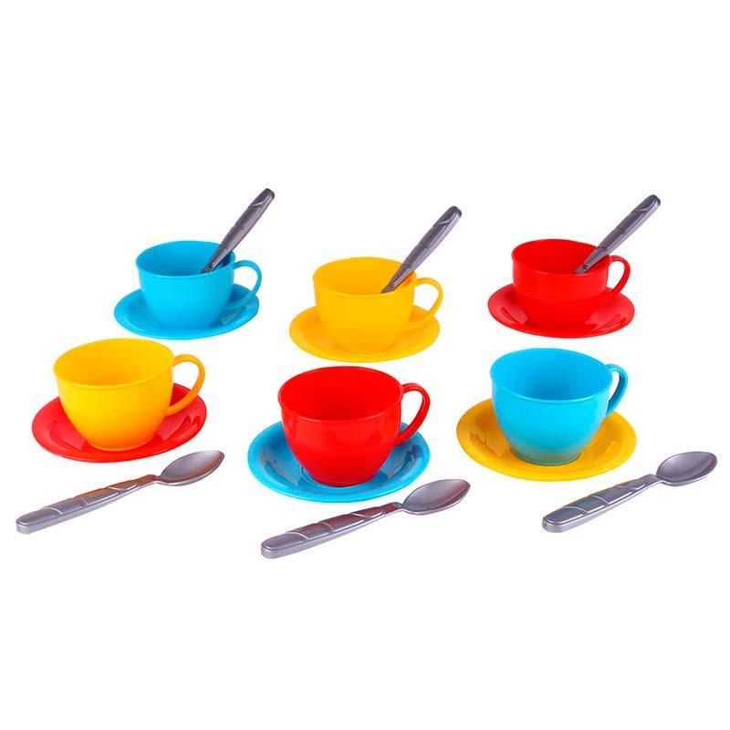 Детская игровая посуда Технок 0465 Чайная пластиковая (28337360)