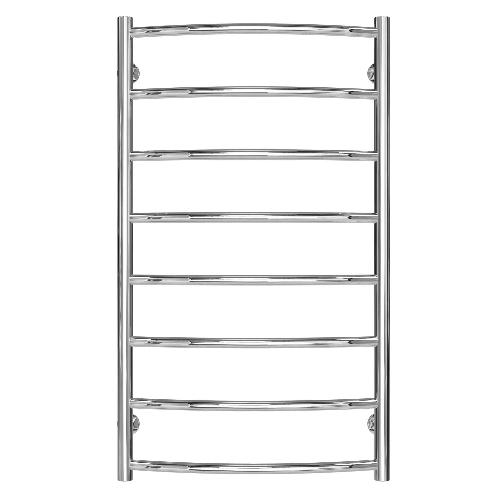 Полотенцесушитель водяной Deffi Классик П8 нижнее подключение нержавеющая сталь 500х900 мм Хром (C.DK.90.50.8.C.A)