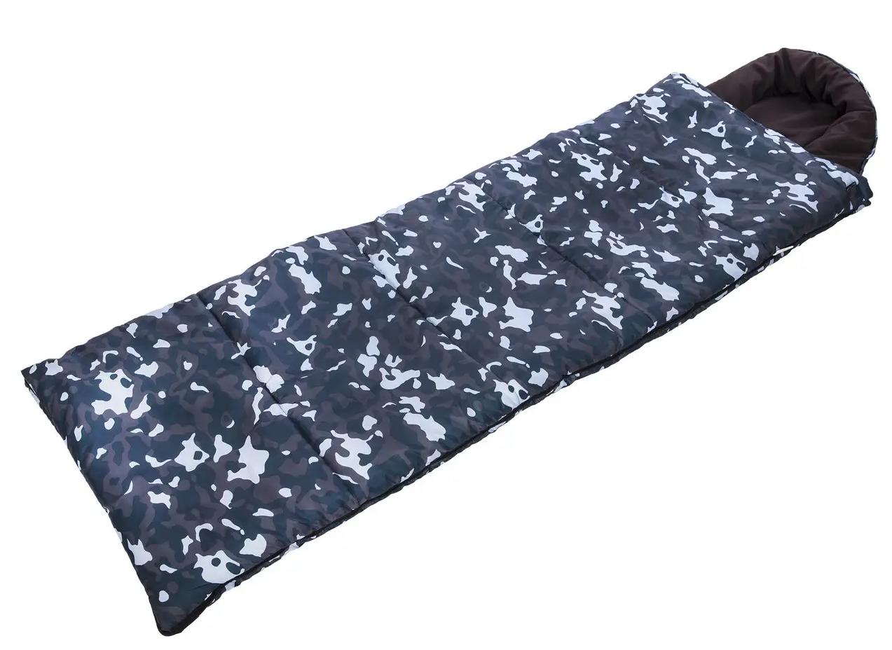Спальний мішок-ковдра з капюшоном SP-Planeta UR Камуфляж (SY-4798)