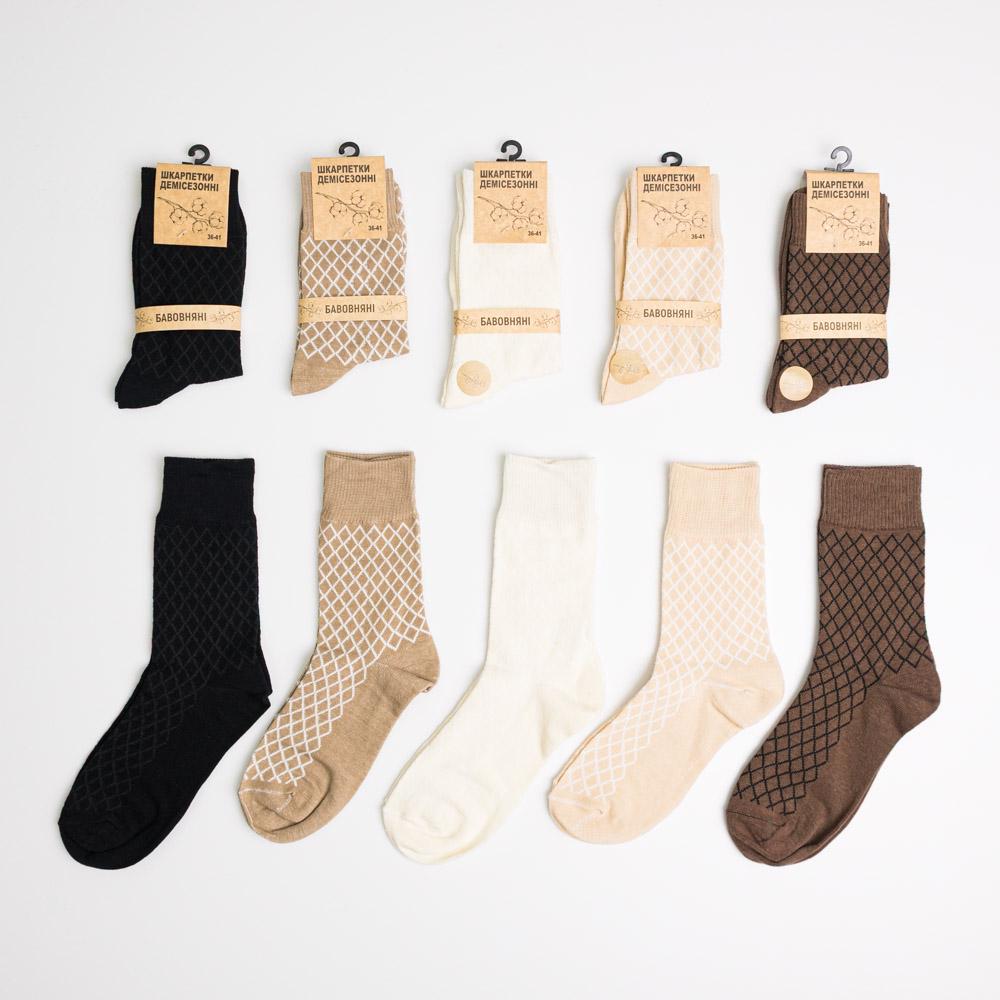 Набор носков женских демисезонных Youstar 851 средние 10 пар р. 36-41 Разноцветный (gm-socks-ndfm-851)